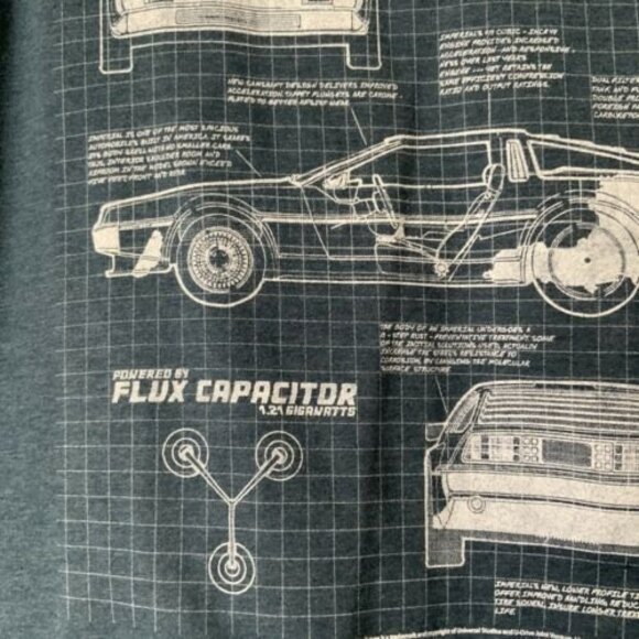 American Classics Back to the Future Tee Shirt L - Picture 8 of 10